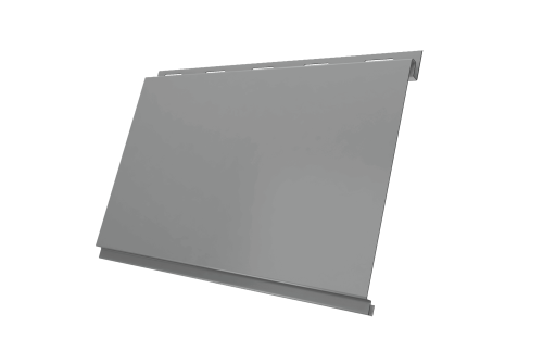 Вертикаль 0,2 classic 0.45 PE с пленкой RAL 9006 бело-алюминиевый