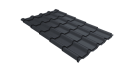 Профиль волновой камея 0,45 Drap RAL 7024 мокрый асфальт