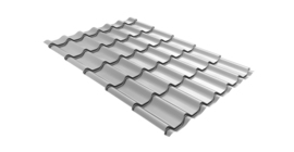 Профиль волновой модерн 0,45 PE RAL 9003 сигнальный белый