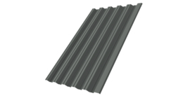 Профнастил НС35 R 0.45 PE RAL 7005 мышино серый