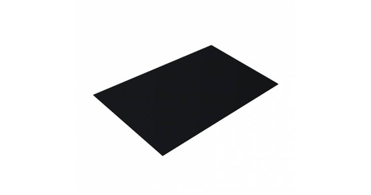 Плоский лист 0,5 Drap TX с пленкой RAL 9005 черный