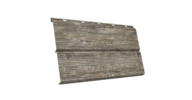 ЭкоБрус 0,345 Gofr 0.45 Print Elite с пленкой Nordic Wood TwinColor