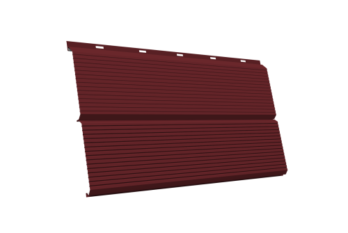 ЭкоБрус 0,345 Gofr GL 0.45 PE с пленкой RAL 3005 красное вино