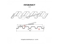 Профнастил Н60 x 845 A ОЦ 01 БЦ 0,7 мм