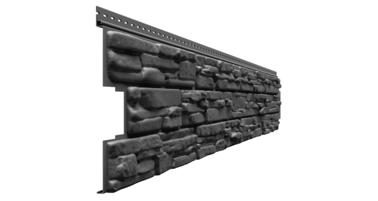 Сайдинг LUX под камень, Rocky, корунд