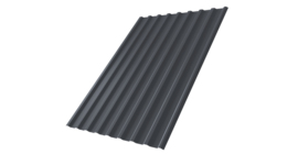 Профнастил С20R 0.45 Drap TwinColor RAL 7024 мокрый асфальт