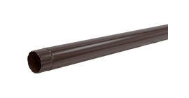 Труба круглая 100 мм 3 м Мatt RAL 8017 шоколад