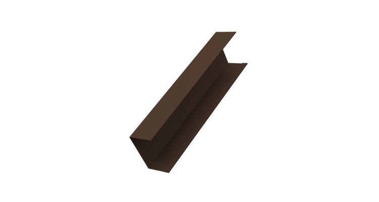 Крышка жалюзи Milan, Tokyo для калиток, ворот 0,45 PE-Double RAL 8017 шоколад (3м)