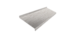 Отлив простой 250 0,45 Print Elite Snow Wood TwinColor (3м)