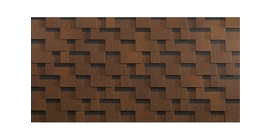 Черепица гибкая Технониколь Болеро терракота