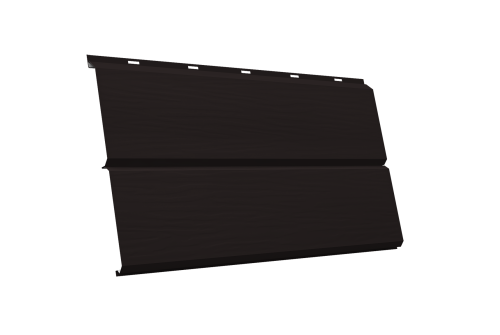 ЭкоБрус 3D 0,345 GL 0.45 PE с пленкой RAL 9005 черный