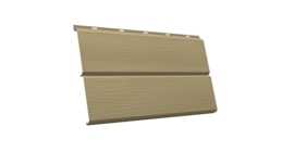 ЭкоБрус 3D 0,345 GL 0.45 PE с пленкой RAL 1014 слоновая кость