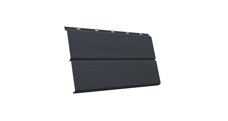 ЭкоБрус 3D 0,345 GL 0.45 Drap TX с пленкой RAL 7024 мокрый асфальт