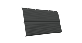 ЭкоБрус 0,345 Gofr GL 0.5 Satin RAL 7016 антрацитово-серый