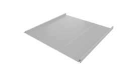 Фальц двойной стоячий Line Grand Line 0,45 Drap TX с пленкой на замках RAL 7047 телегрей 4