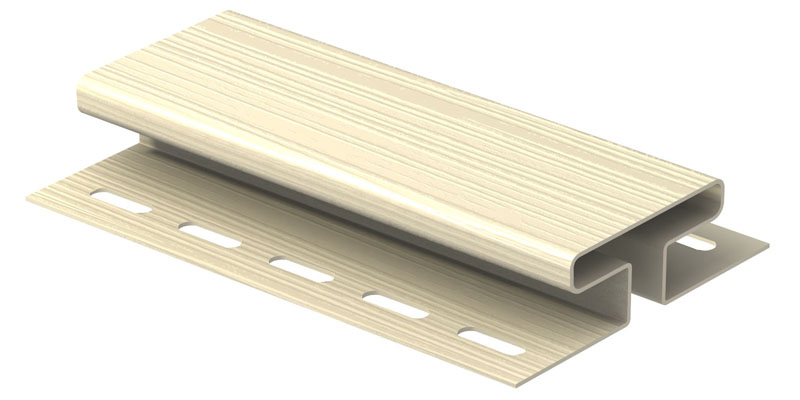 Соединительная планка сайдинга 3050 ЮП (уп 10 шт), цвет ванильный