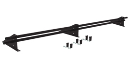 Снегозадержатель трубчатый для фальцевой кровли Optima RAL 8019 3м