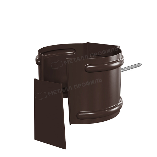 Держатель трубы (на кирпич) Металл Профиль Foramina PUR D100 RAL 8017