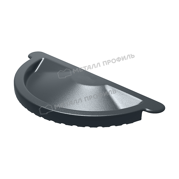 Заглушка желоба Металл Профиль GS lite D125 RAL 7024