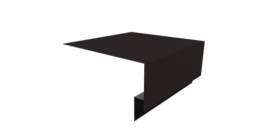 Планка околооконная сложная Экобрус Grand Line 250х75х25 0,5 Drap TX RAL 9005 черный (2м)