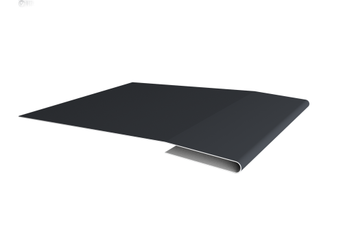 Планка начальная 0,5 Satin Matt RAL 7024 мокрый асфальт (2м)