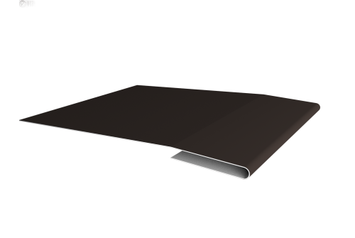 Планка начальная 0,5 Drap TX RR 32 темно-коричневый (2м)