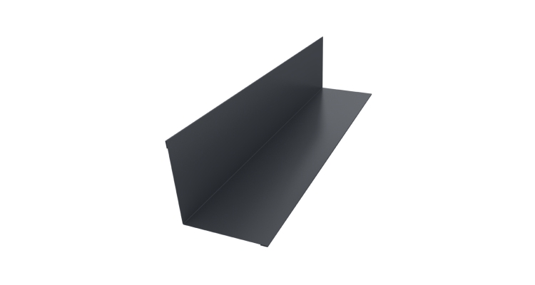 Угол внутренний 110х110 0,5 Drap TX RAL 7024 мокрый асфальт (2м)