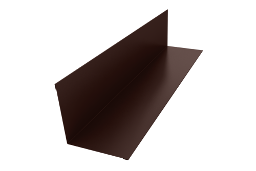 Угол внутренний 110х110 0,5 Drap TX RAL 8017 шоколад (3м)