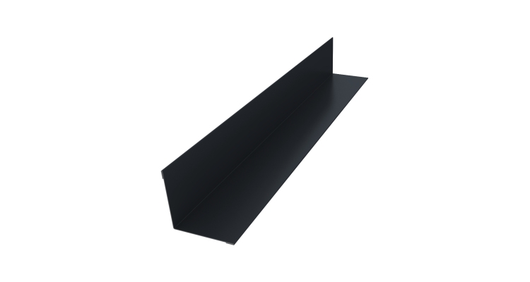 Угол внутренний 30х30 0,45 Drap TX RAL 7024 мокрый асфальт (2м)