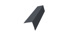 Угол внешний 50х50 0,45 Drap ST RAL 7024 мокрый асфальт (3м)