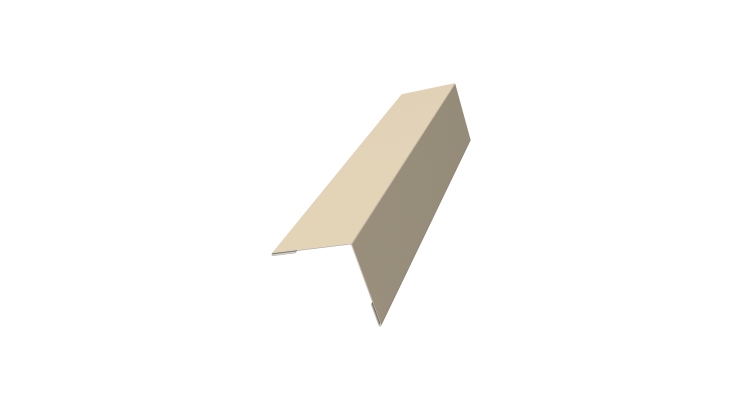 Угол внешний 50х50 0,45 Drap TX RAL 1015 светлая слоновая кость (3м)