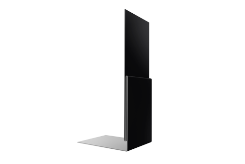 Планка приемная оконная 0,5 Satin с пленкой RAL 9005 черный (3м)