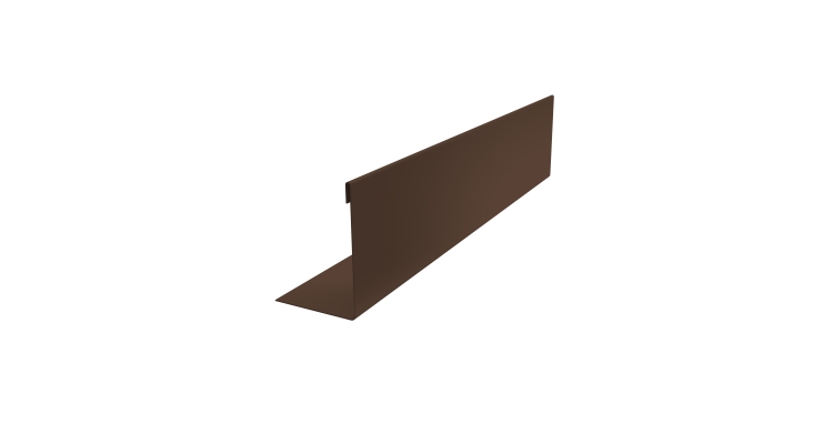 Нащельник 150 Texas 25х35 0,45 PE-Double RAL 8017 шоколад (L2,0)