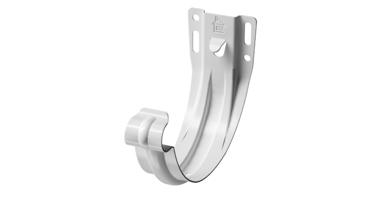 Кронштейн желоба карнизный Stal Premium, пломбир