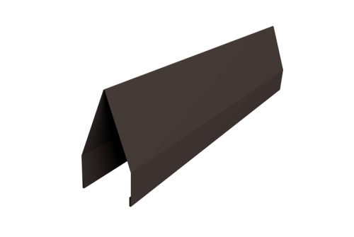 Ламель забора жалюзи Tokyo 0,5 Atlas X RR 32 темно-коричневый