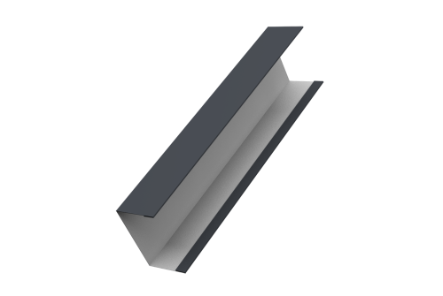 Крышка жалюзи Milan, Tokyo для калиток, ворот 0,45 Drap RAL 7024 мокрый асфальт (2,5м)