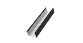 Стойка жалюзи Milan,Tokyo 0,45 Drap RAL 7024 мокрый асфальт (2м)