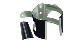 Кронштейн трубы на дерево GL PE 100 мм RAL 7024 мокрый асфальт